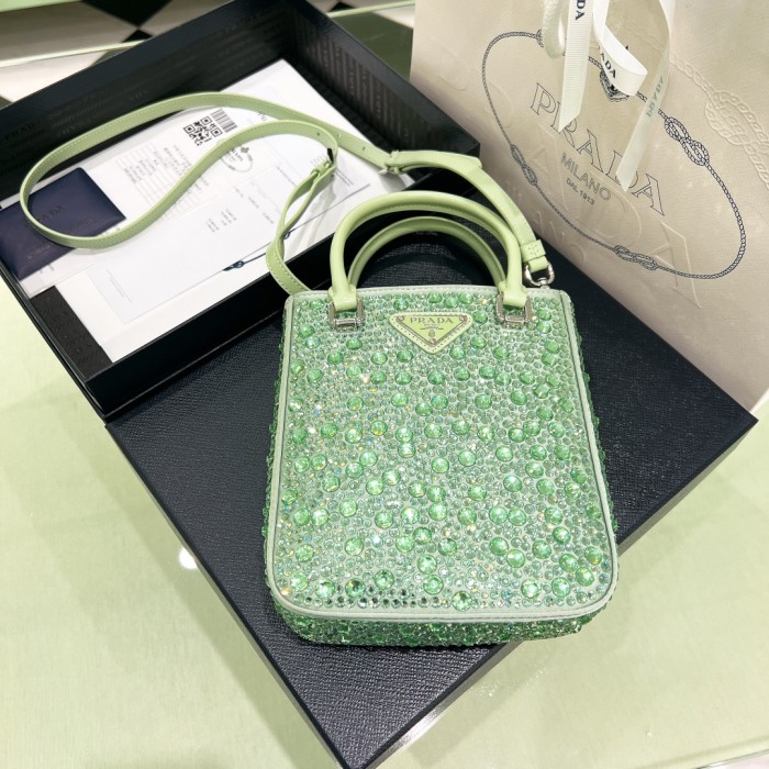 handbags prada 1BA331 17.5*15*5