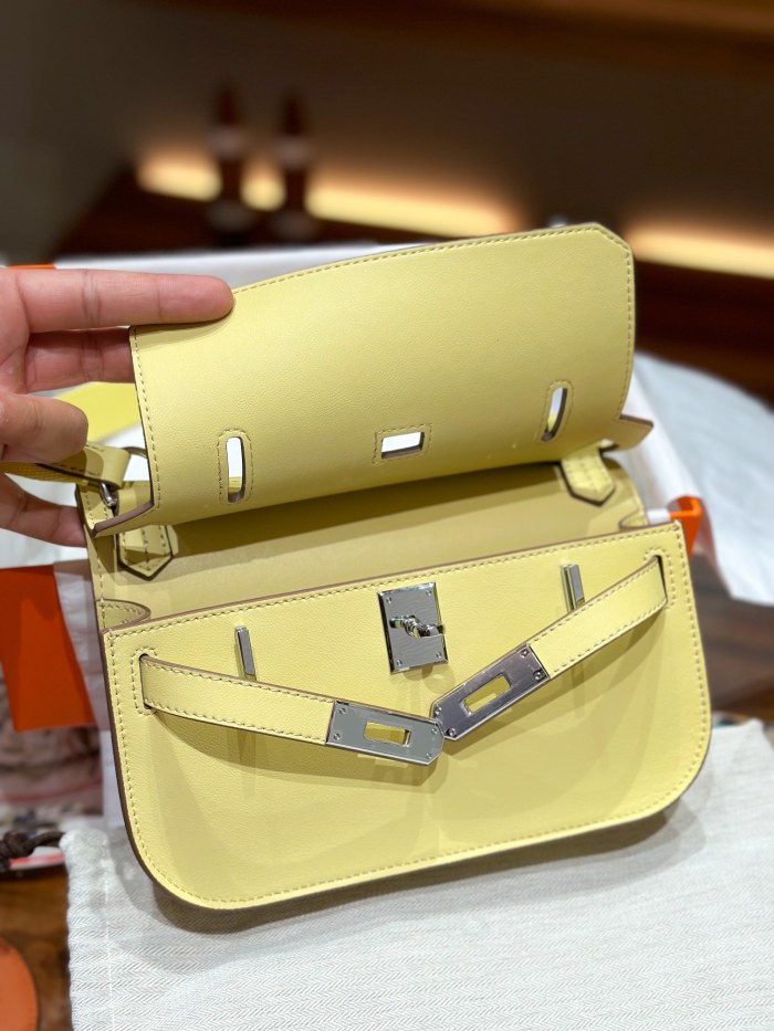 Handbags Hermes Jypsiere size：23-17-5 cm