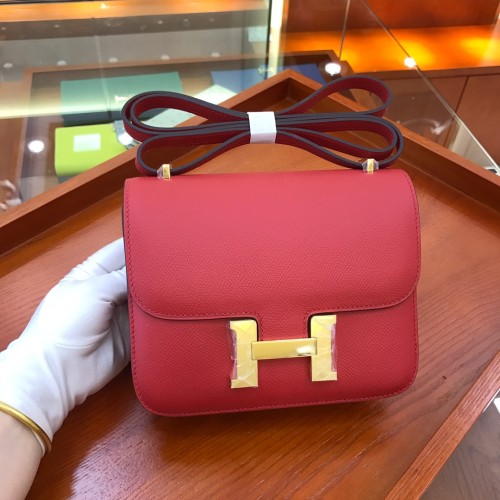 Handbags Hermes Constance size:18 cm