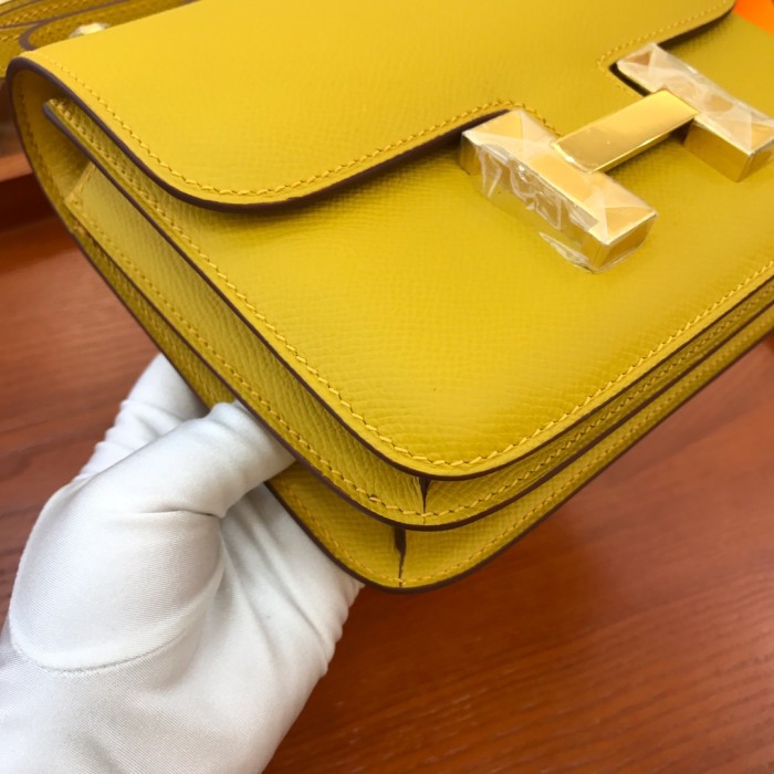 Handbags Hermes Constance size:18 cm
