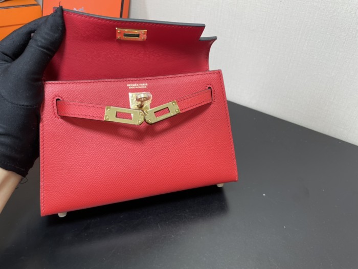 Handbags Hermes Kelly size:19.5 cm
