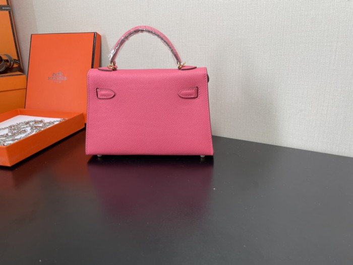 Handbags Hermes Kelly size:19.5 cm