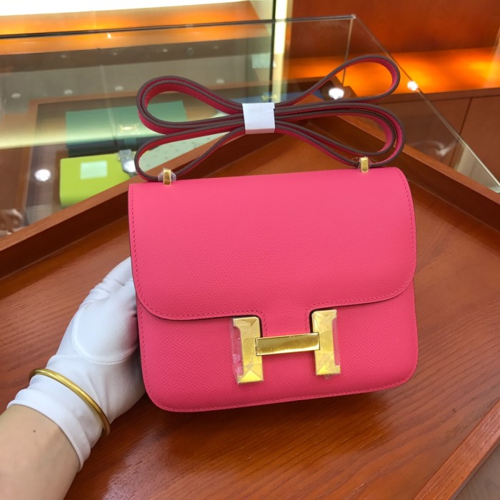 Handbags Hermes Constance size:18 cm