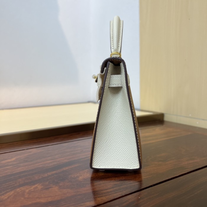 Handbags Hermes Kelly size:19 cm