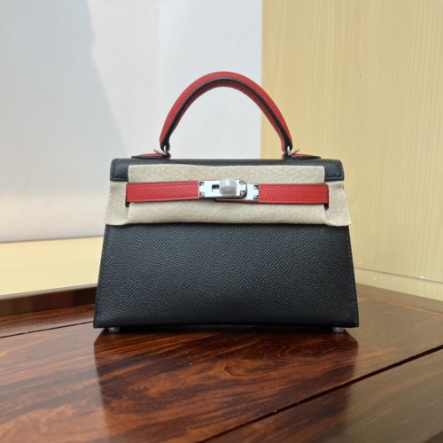 Handbags Hermes Kelly size:19 cm