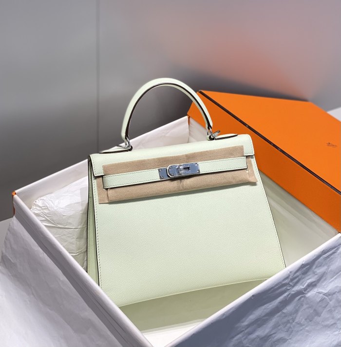 Handbags Hermes 𝑬𝒑𝒔𝒐𝒎 𝑲𝒆𝒍𝒍𝒚 size:28 cm