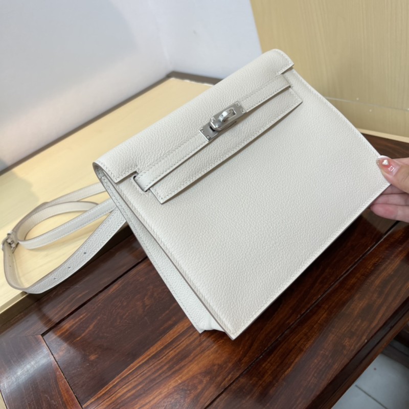 Handbags Hermes Kelly danse size:22 cm