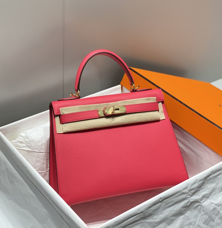Handbags Hermes 𝑬𝒑𝒔𝒐𝒎 𝑲𝒆𝒍𝒍𝒚 size28 cm