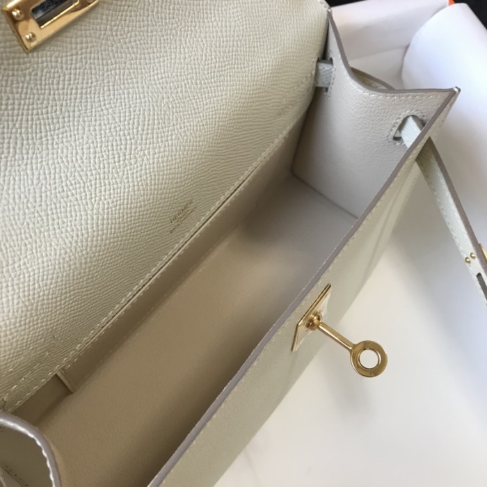 Handbags Hermes 𝑴𝒊𝒏𝒊 𝑲𝒆𝒍𝒍𝒚 size:22 cm