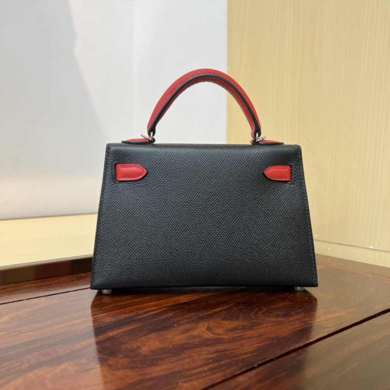 Handbags Hermes Kelly size:19 cm