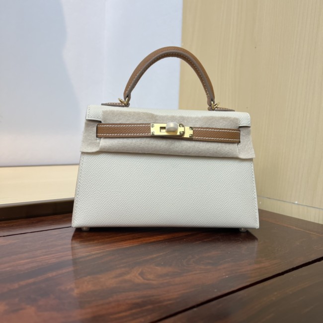 Handbags Hermes Kelly size:19cm