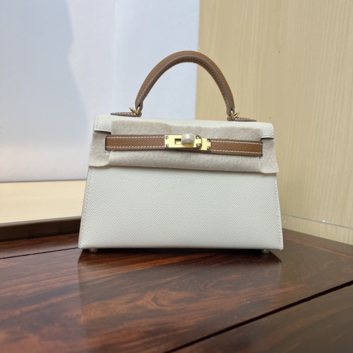 Handbags Hermes Kelly size:19cm