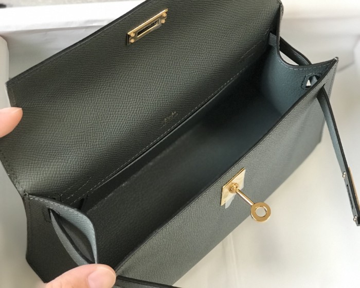 Handbags Hermes 𝑴𝒊𝒏𝒊 𝑲𝒆𝒍𝒍𝒚 size:22 cm