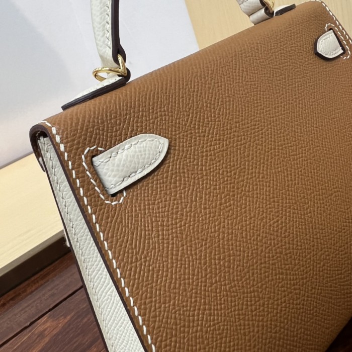 Handbags Hermes Kelly size:19 cm