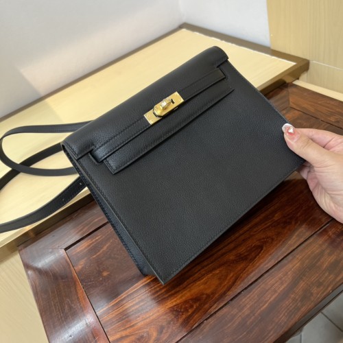 Handbags Hermes Kelly danse size:22cm