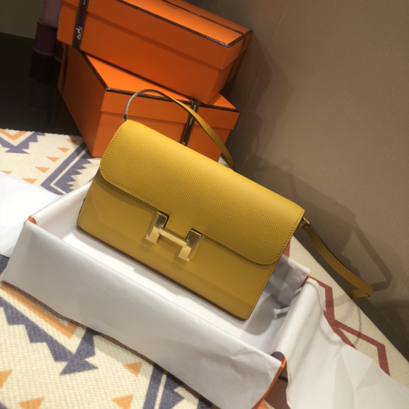 Handbags Hermes Constance size:21.5×13×4 cm