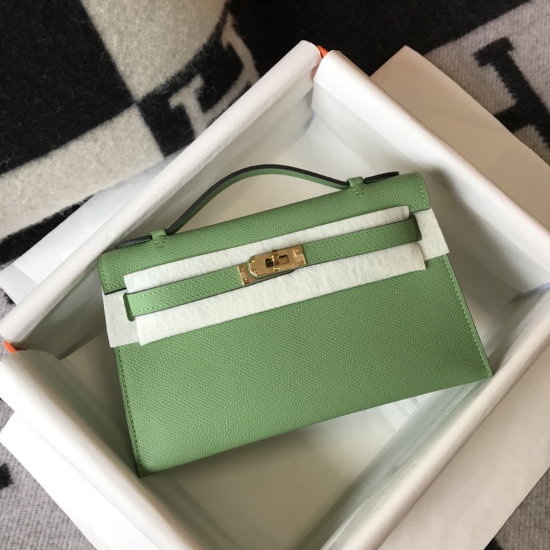 Handbags Hermes 𝑴𝒊𝒏𝒊 𝑲𝒆𝒍𝒍𝒚size:22 cm