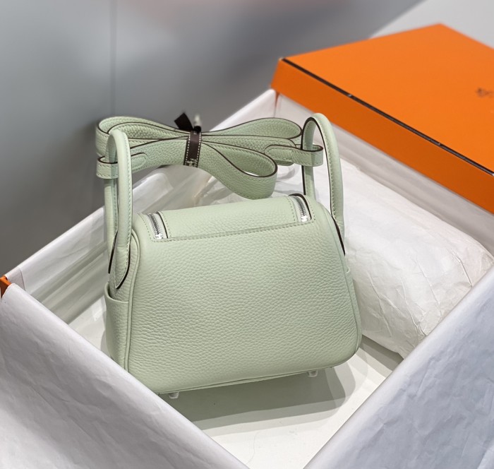 Handbags Hermes 𝑴𝒊𝒏𝒊 𝑳𝒊𝒏𝒅𝒚 size:19.5 -12.5cm