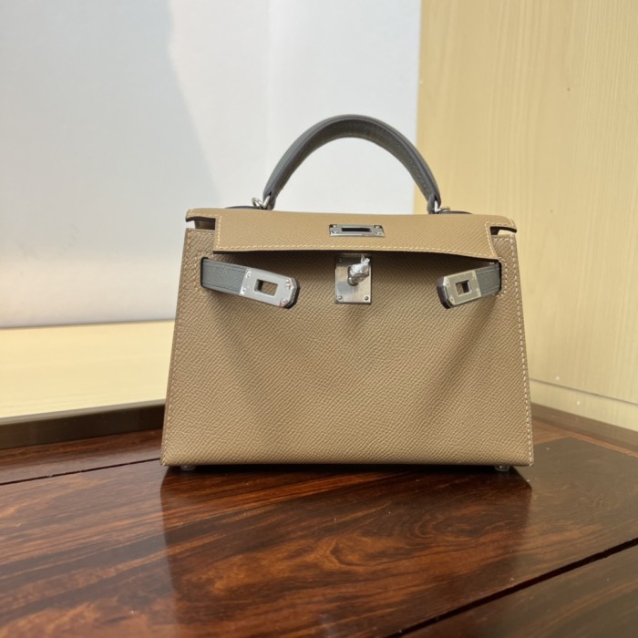 Handbags Hermes Kelly size:19cm