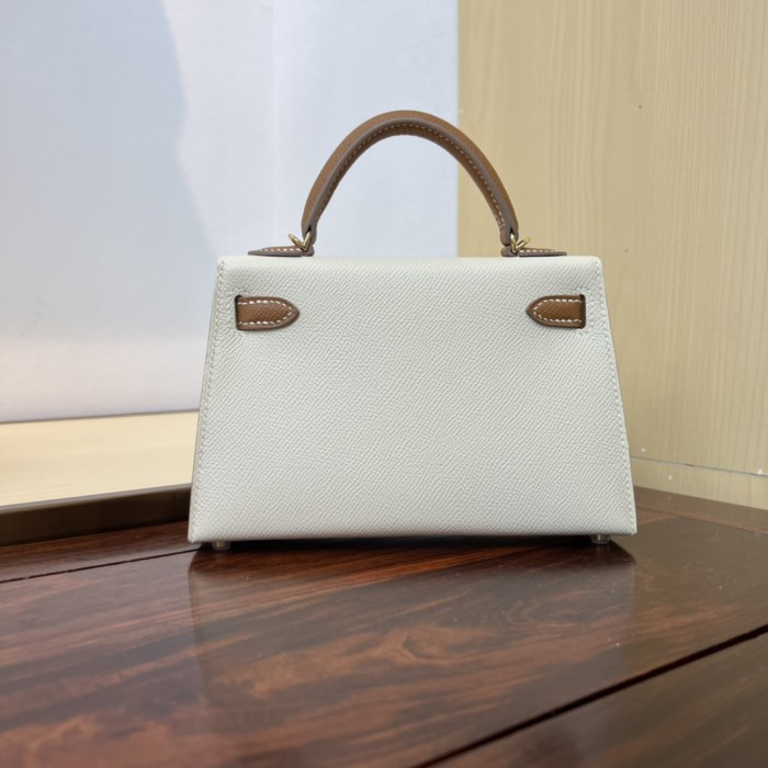 Handbags Hermes Kelly size:19cm