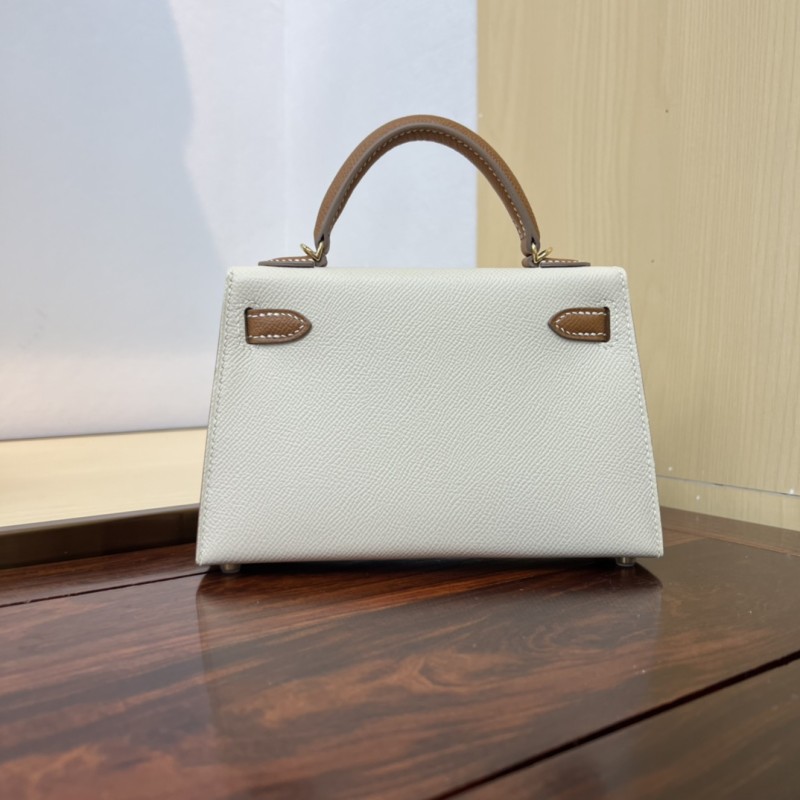 Handbags Hermes Kelly size:19cm