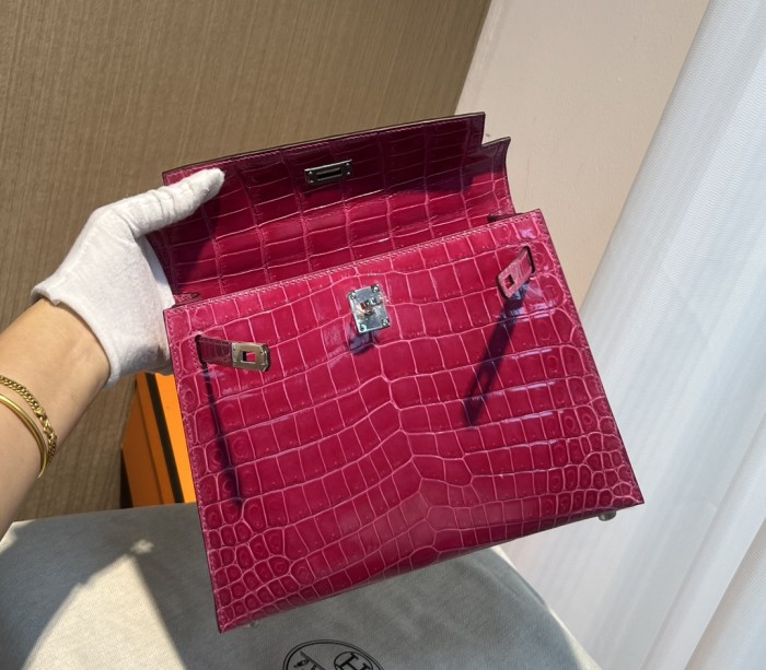 Handbags Hermes Kelly size:25 cm