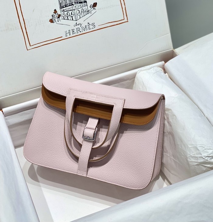 Handbags Hermes 𝑯𝒂𝒍𝒛𝒂𝒏 size:25 cm