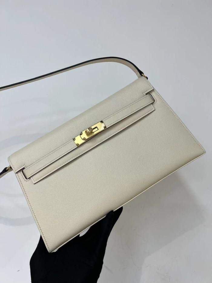 Handbags Hermes Kelly elan size:27/15/5 cm