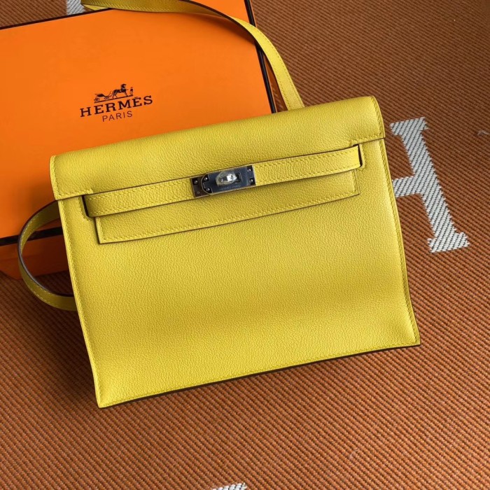 Handbags Hermes Kelly DanSe size:22 cm