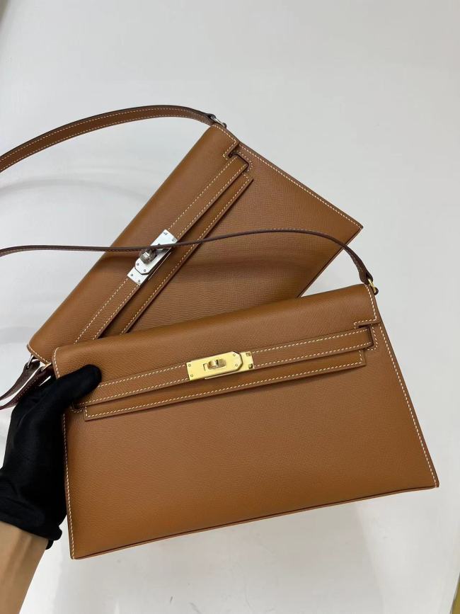 Handbags Hermes Kelly elan size:27/15/5 cm