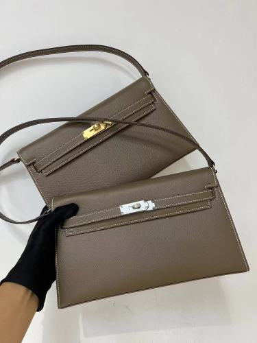 Handbags Hermes Kelly elan size:27/15/5 cm