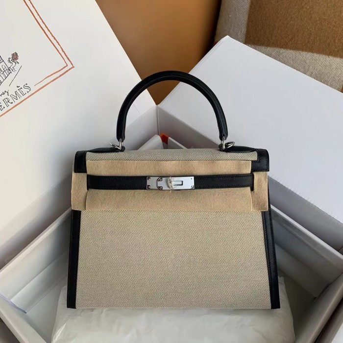 Handbags Hermes Kelly size:28cm