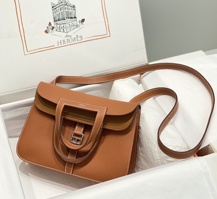 Handbags Hermes 𝑯𝒂𝒍𝒛𝒂𝒏 size:25 cm