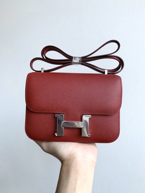 Handbags Hermes Constance size:19 cm