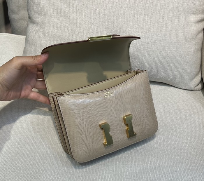 Handbags Hermes Constance size:18 cm