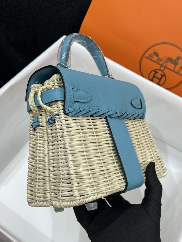 Handbags Hermes Kelly size:20cm
