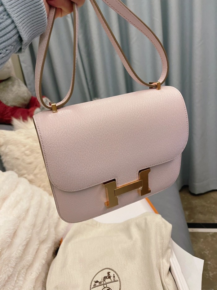 Handbags Hermes Constance size:19 cm