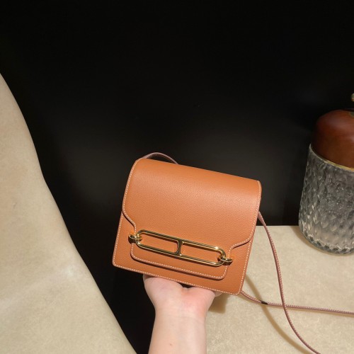 Handbags Hermes Roulis mini