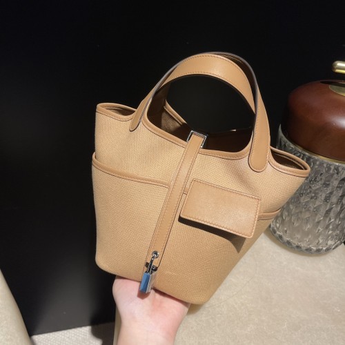 Handbags Hermes cargo picotin