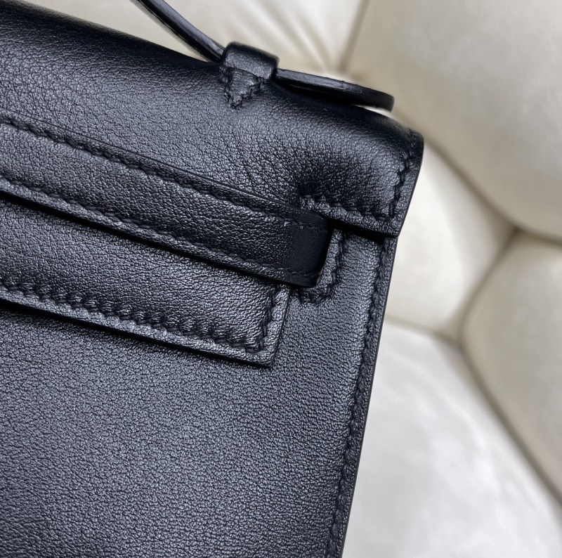 Handbags Hermes Kelly size:22 cm