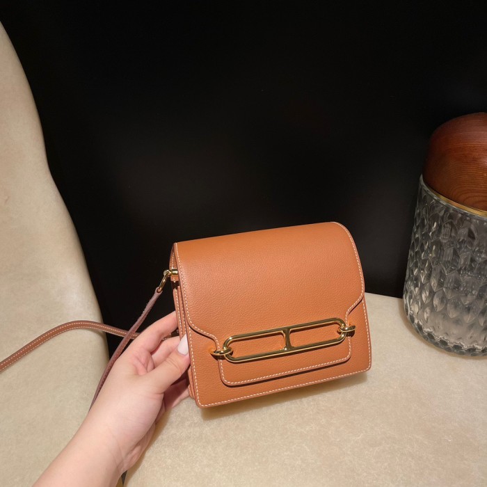 Handbags Hermes Roulis mini