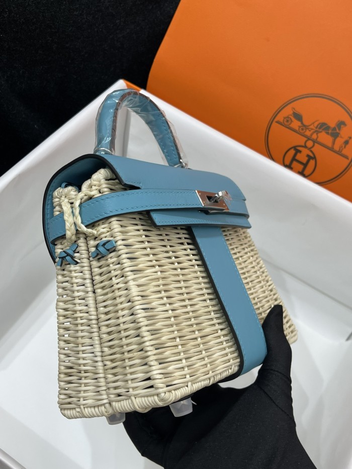 Handbags Hermes Kelly size:20cm