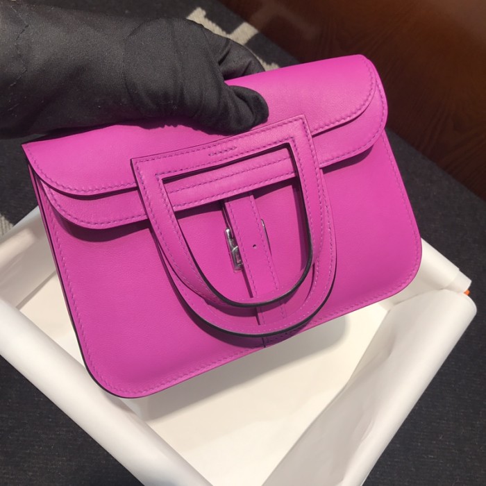 Handbags Hermes Halzan size:22cm