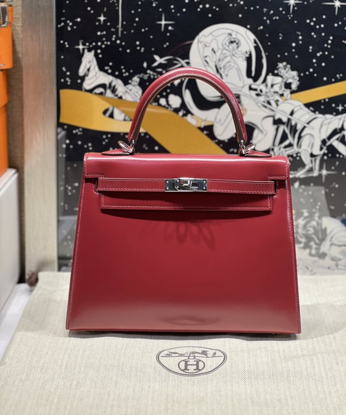 Handbags Hermes Kelly size:25 cm