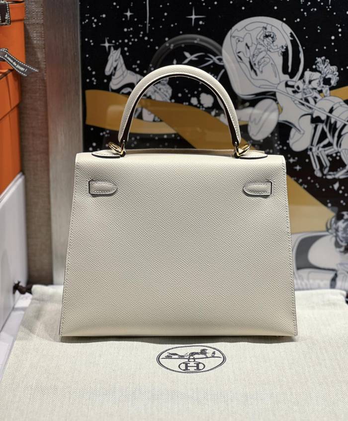 Handbags Hermes Kelly size:25 cm