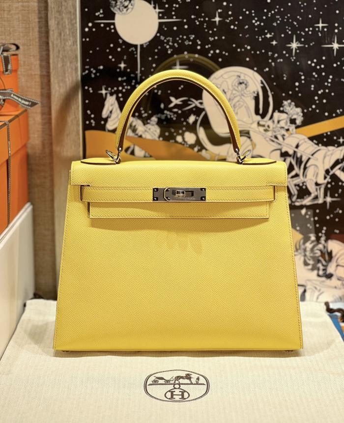 Handbags Hermes Kelly size:25 cm