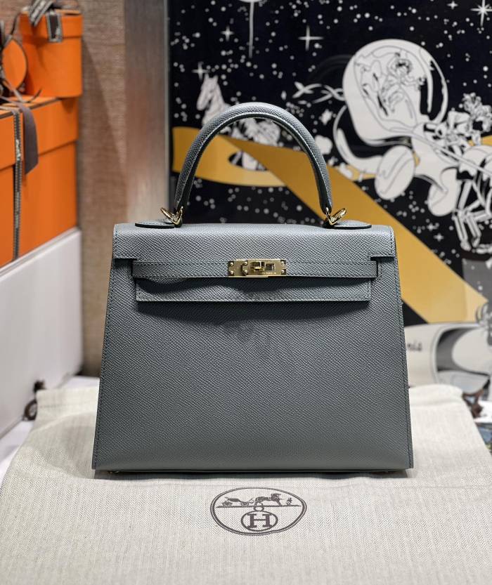 Handbags Hermes Kelly size:25 cm