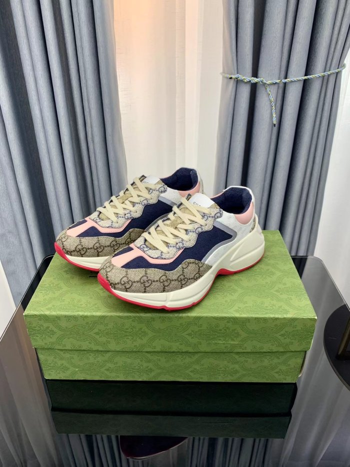 Gucci LACE-UP SNEAKER pink