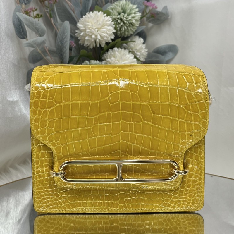 Handbags Hermes Roulis size:25 cm