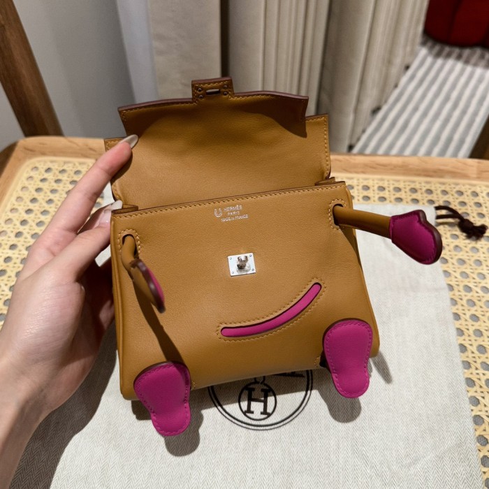 Handbags Hermes Kelly doll size:25 cm